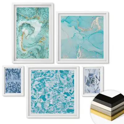 Set tablouri înrămate Inspirații minimaliste pentru interiorul tău