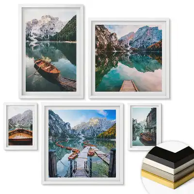 Set tablouri înrămate O bucătărie plină de iubire și fericire