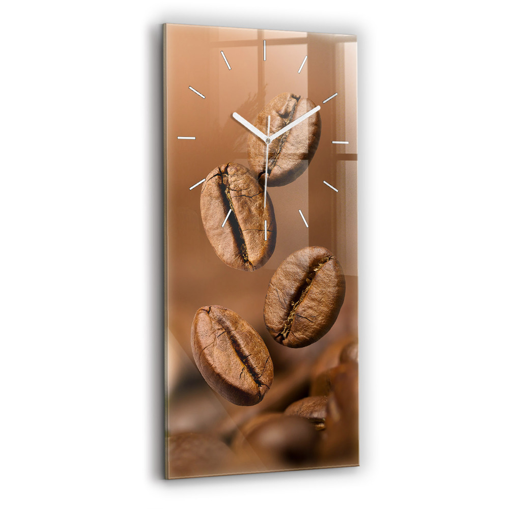 Ceas din sticlă dreptunghiular vertical decorativ Culori abstracte