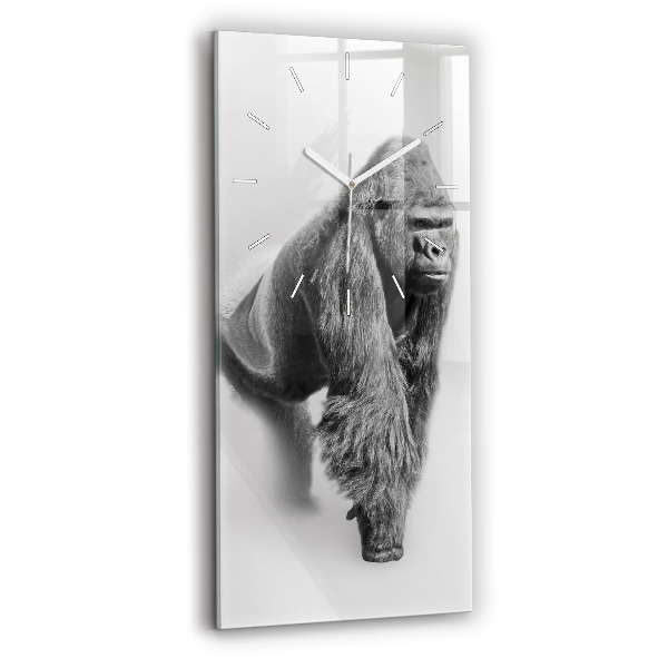 Ceas vertical de perete din sticlă decorativ Colecția de Artă Animală