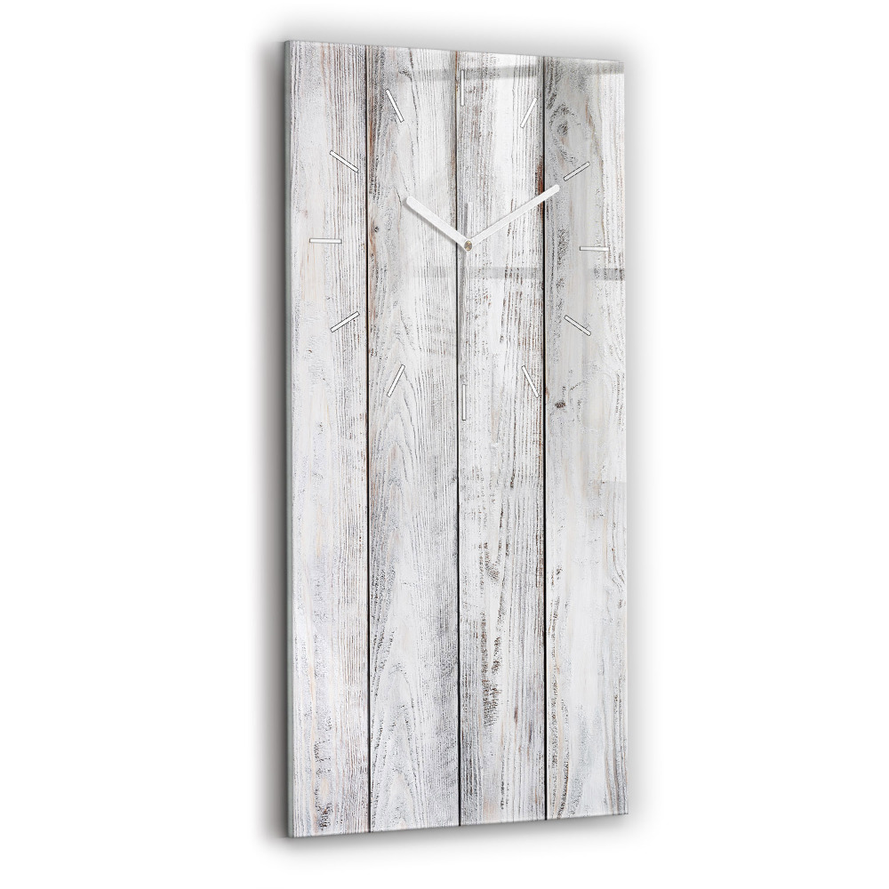 Ceas vertical de perete din sticlă decorativ Plăci pictate