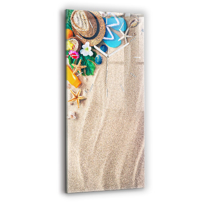 Ceas vertical de perete din sticlă decorativ Accesorii de sărbători