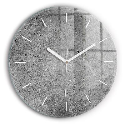 Ceas perete din sticlă rotund unic Perete industrial