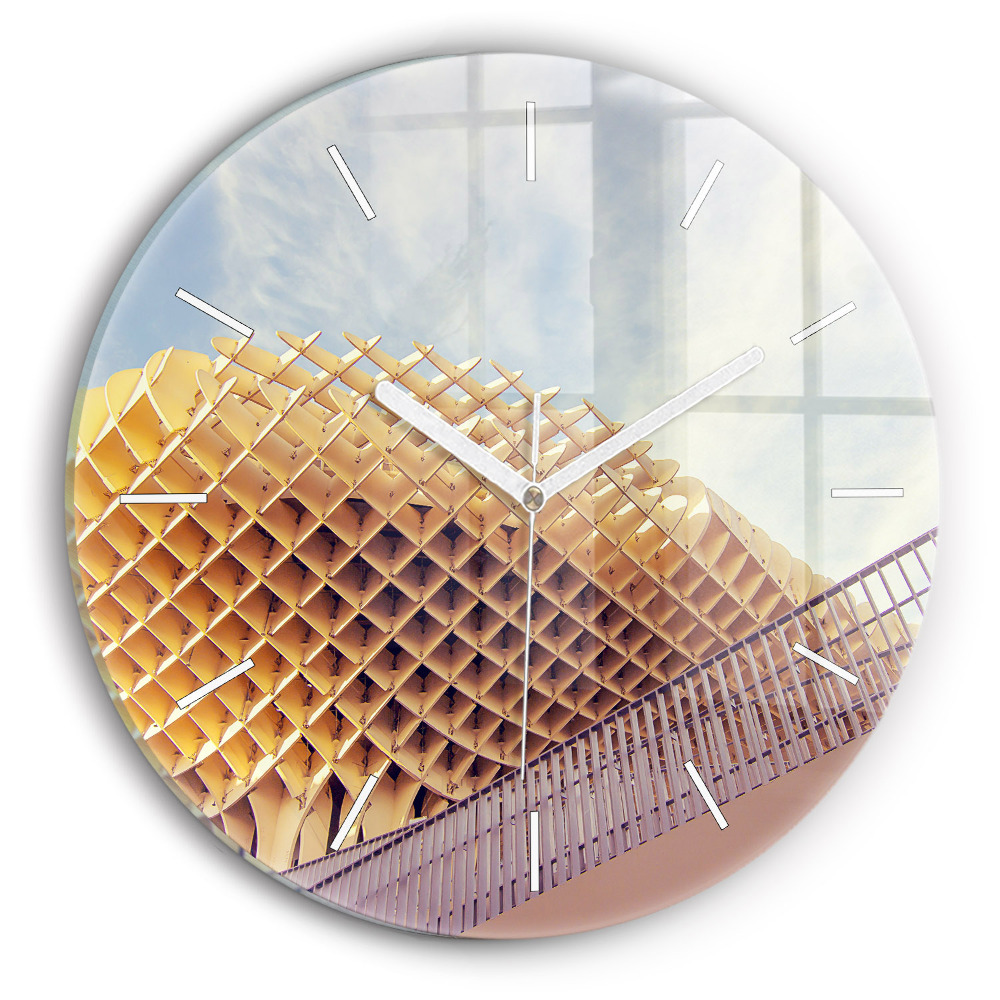 Ceas perete din sticlă rotund unic Punct de belvedere în Sevilla