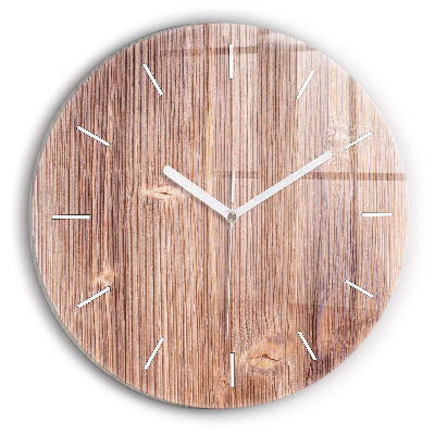 Ceas perete din sticlă rotund unic Ardei