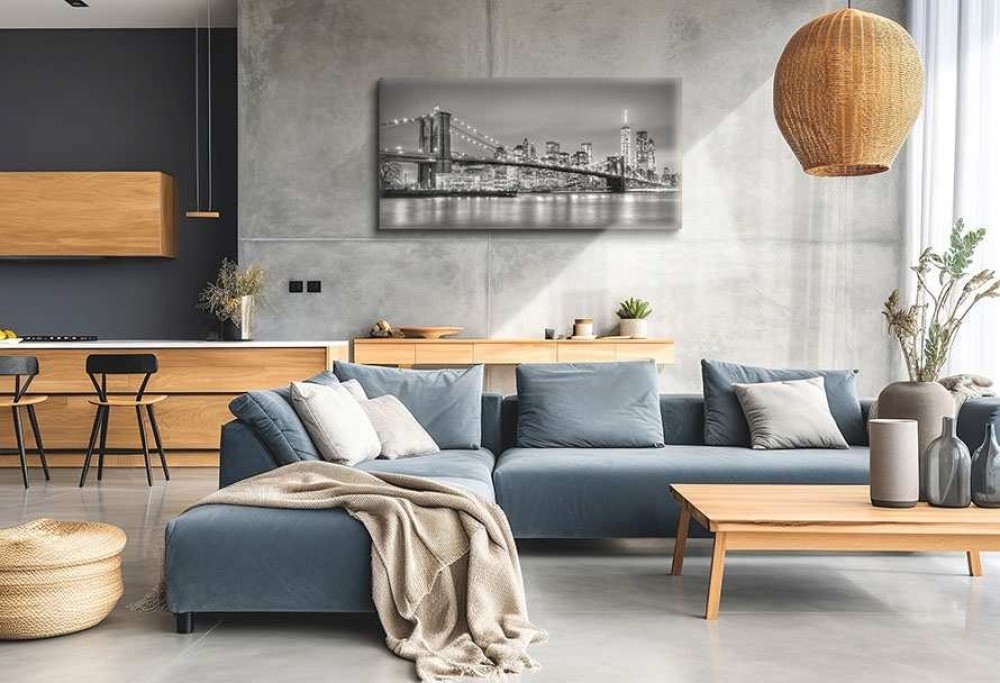 living modern cu bucatarie